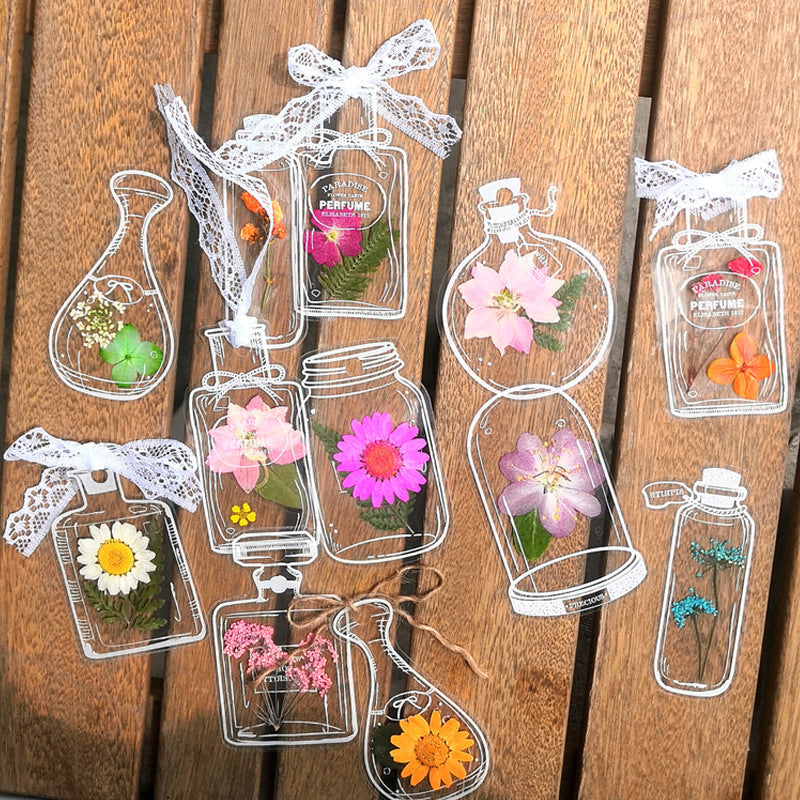 🌸Transparent Dried Flower Bookmarks(30pcs/set)